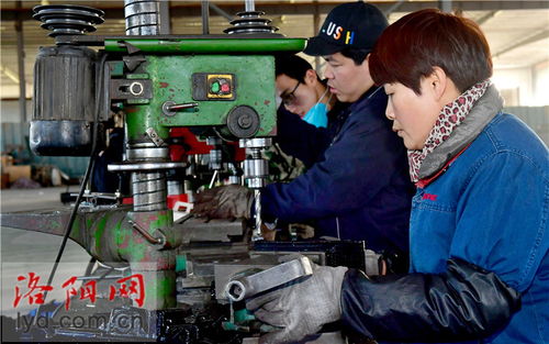 伊川縣趙溝村汽車零部件加工廠助村民就近務工增收